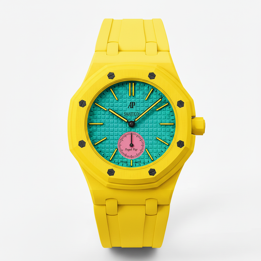 Royal Pop OTG ROZ — Rubber Strap Yellow