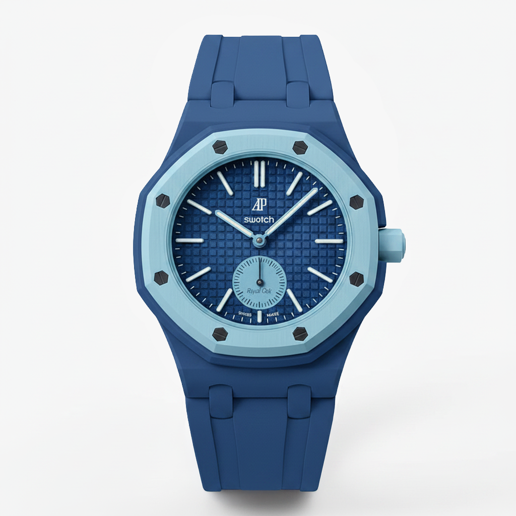 Royal Pop LÀN BA — Rubber Strap Dark Blue