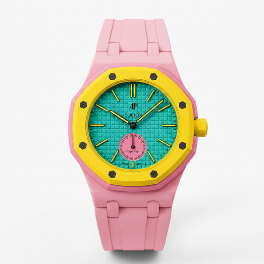Royal Pop OTG ROZ — Rubber Strap Pink
