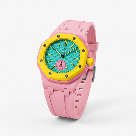 Royal Pop OTG ROZ — Rubber Strap Pink